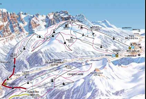 Rendena Ski Apartments Pinzolo Exteriér fotografie